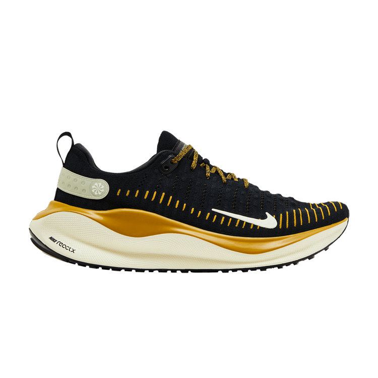 Nike ReactX Infinity Run 4 'Black Bronzine' — Black/Bronzine/Olive Aura/Sea Glass