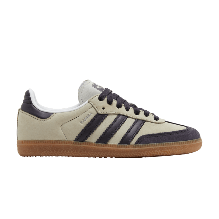 adidas Women's Samba OG 'Putty Grey' — Putty Grey/Aurora Black/Silver Metallic