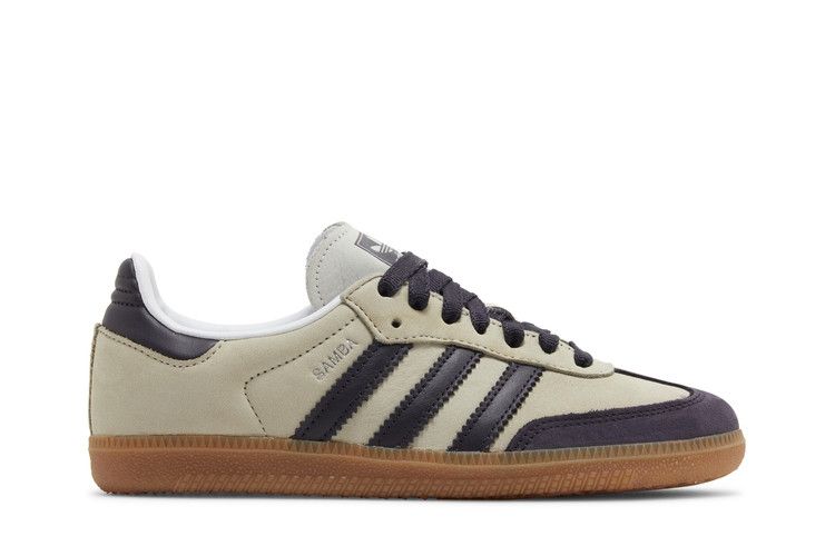 adidas Women's Samba OG 'Putty Grey' — Putty Grey/Aurora Black/Silver Metallic