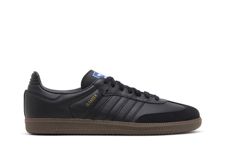 adidas Men's Samba OG 'Triple Black' — Core Black/Core Black/Gum