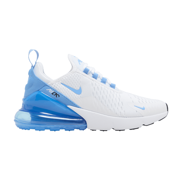 Nike Wmns Air Max 270 'White University Blue' — White/Black/University Blue