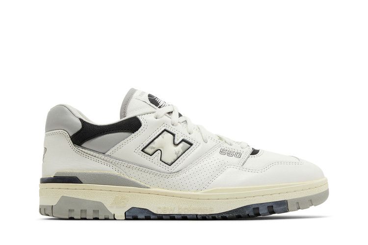 New Balance 550 'Vintage Pack - Concrete' — Sea Salt/Concrete/Black