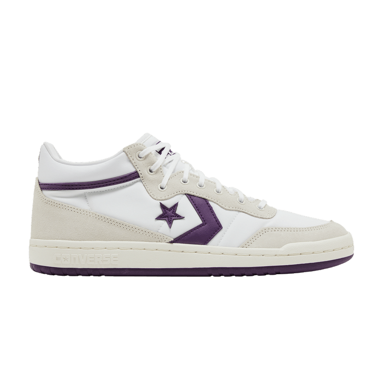 Converse Fastbreak Pro Mid 'White Purple' — White/Vaporous Grey/Purple