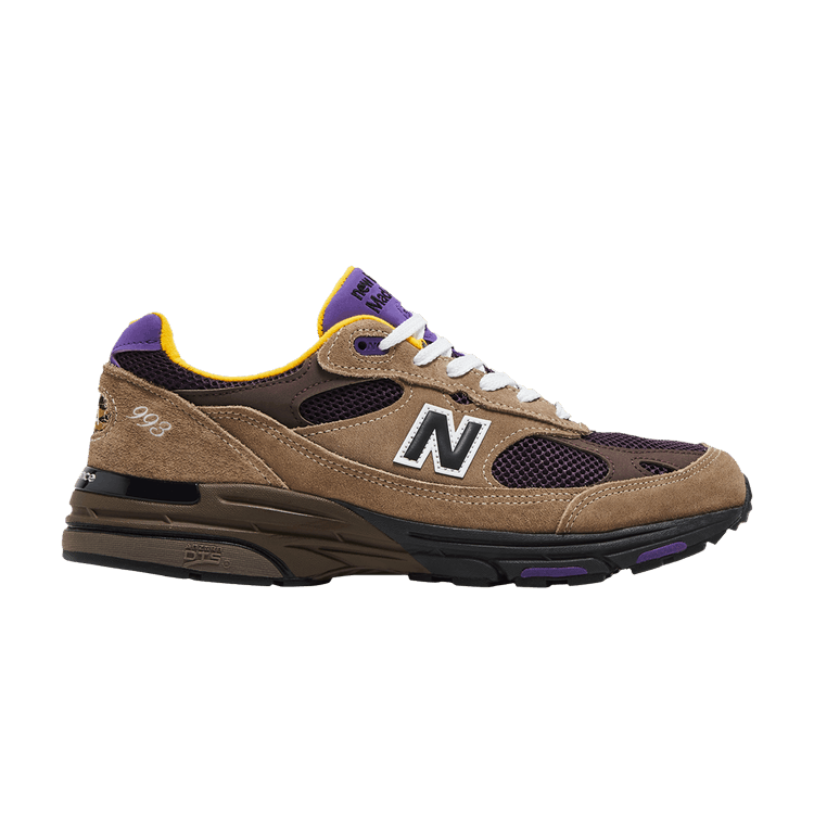 New Balance 993 Made in USA 'Mushroom Midnight Violet' — Mushroom/Midnight Violet