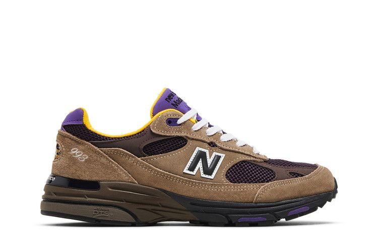 New Balance 993 Made in USA 'Mushroom Midnight Violet' — Mushroom/Midnight Violet