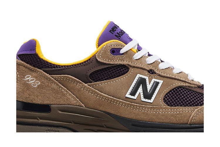 New Balance 993 Made in USA 'Mushroom Midnight Violet' — Mushroom/Midnight Violet