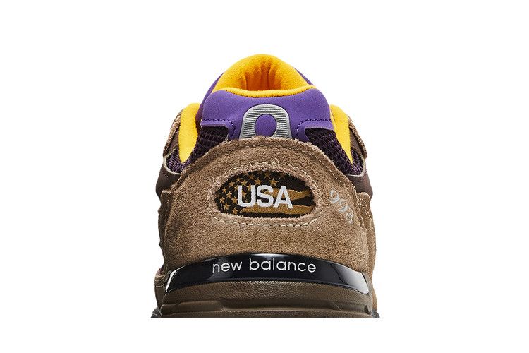 New Balance 993 Made in USA 'Mushroom Midnight Violet' — Mushroom/Midnight Violet