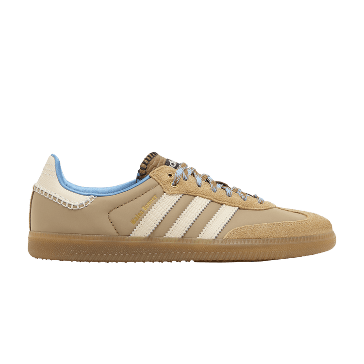 Wales Bonner x adidas Samba Nylon 'Desert White' — Desert White/Wonder White/Ash Blue