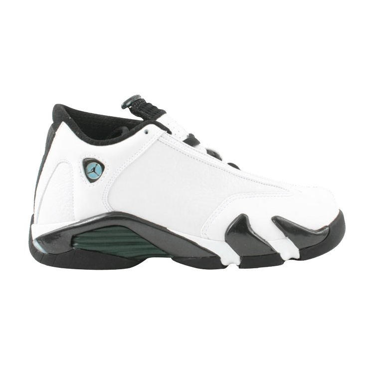 Air Jordan 14 OG BG 'Oxidized Green' 1999 — White/Black/Oxidized Green/Legend Blue