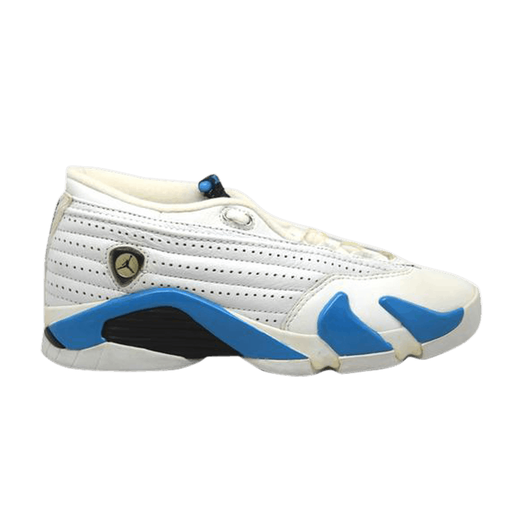 Air Jordan 14 OG Low BG 'Columbia' — White/Obsidian/Columbia Blue