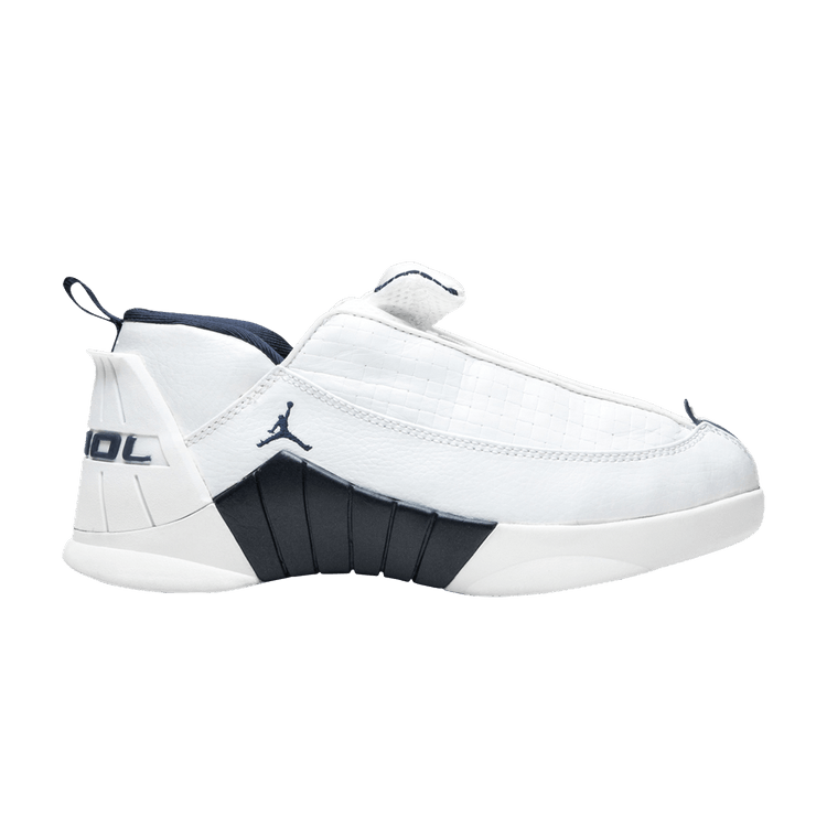 Air Jordan 15 OG Low BG 'Midnight Navy' — White/Midnight Navy