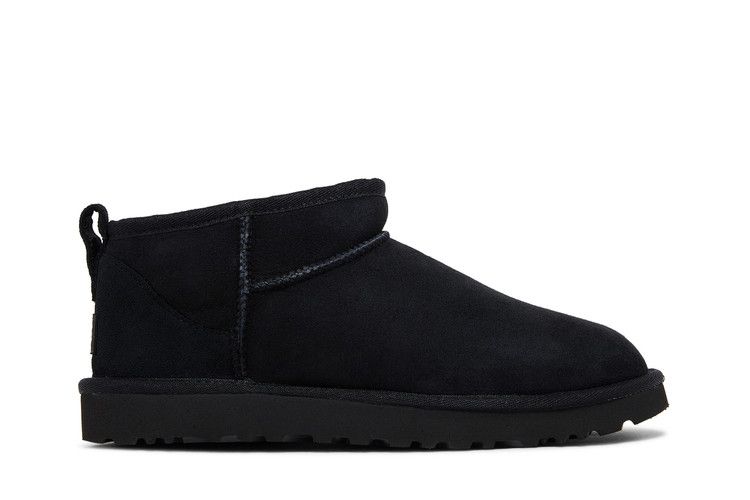 UGG Wmns Classic Ultra Mini Boot 'Black' — Black