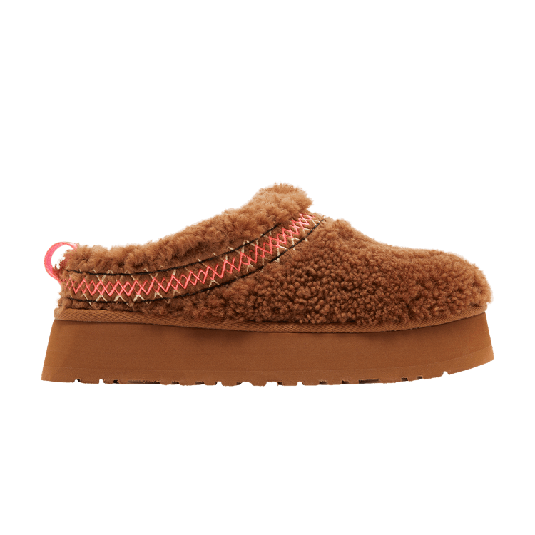 UGG Wmns Tazz Braid Slipper 'Hardwood' — Hardwood