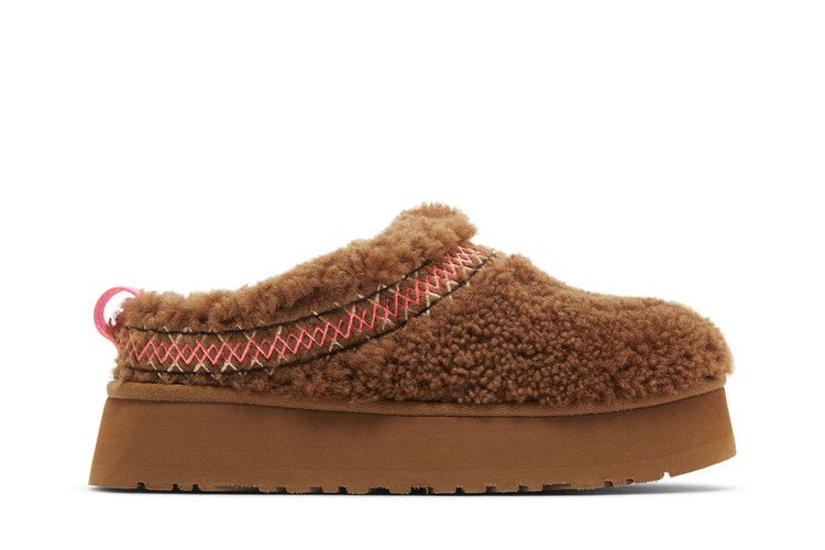 UGG Wmns Tazz Braid Slipper 'Hardwood' — Hardwood
