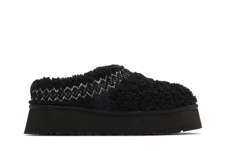 UGG Wmns Tazz Braid Slipper 'Black' — Black