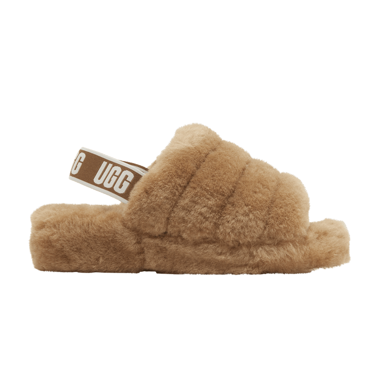 UGG Wmns Fluff Yeah Slide 'Chestnut' — Chestnut