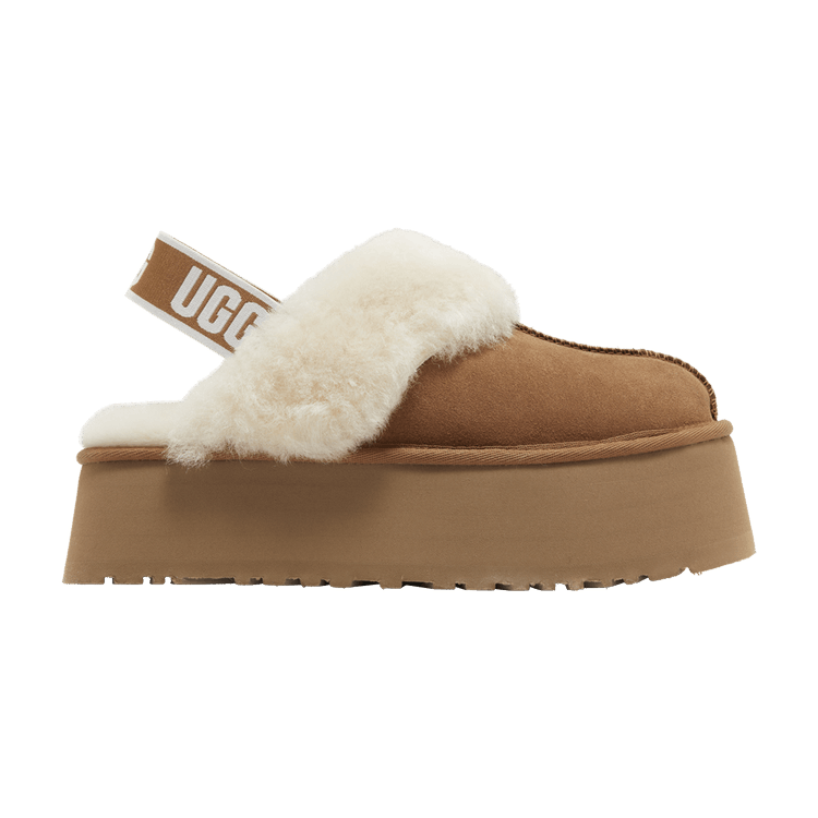 UGG Wmns Funkette Slipper 'Chestnut' — Chestnut