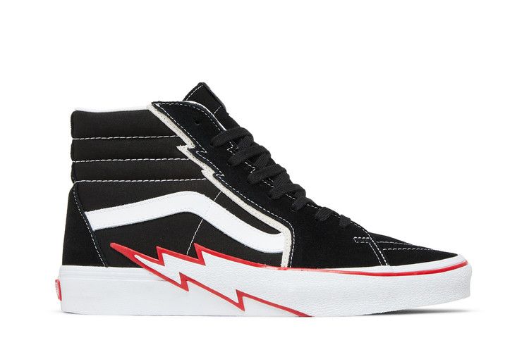 Vans Sk8-Hi 'Bolt - Black Racing Red' — Black/Racing Red