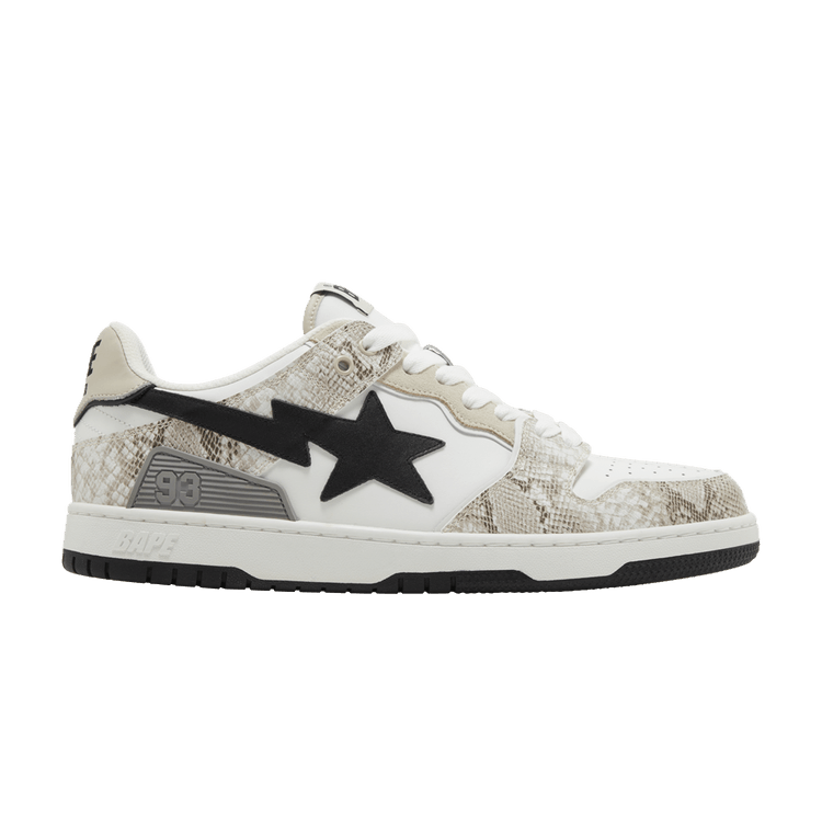 BAPE Sk8 Sta #1 'Beige Snakeskin' — Beige