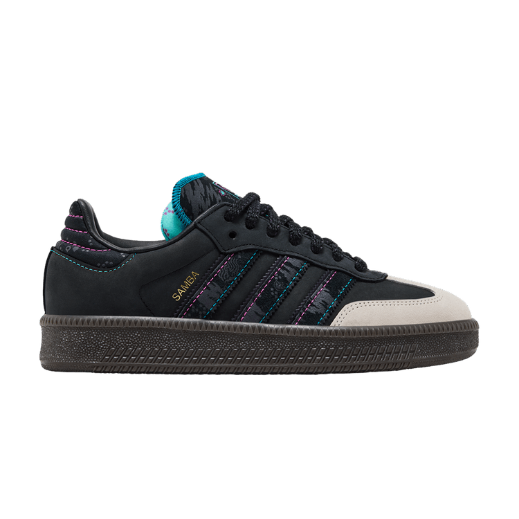 Fefei Ruan x adidas Samba XLG 'Chinese New Year Pack' — Core Black/Grey/Gum