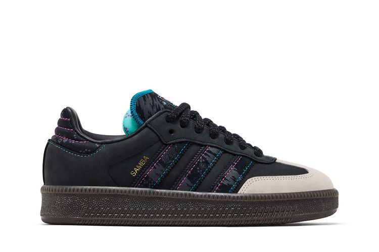 Fefei Ruan x adidas Samba XLG 'Chinese New Year Pack' — Core Black/Grey/Gum
