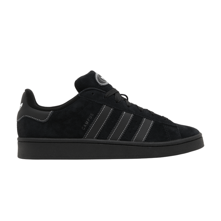 adidas Campus 00s 'Black White Contrast Stitching' — Core Black/Core Black/Cloud White