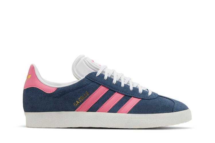 adidas Wmns Gazelle 'Preloved Ink Lucid Pink' — Preloved Ink/Lucid Pink/Gold Metallic