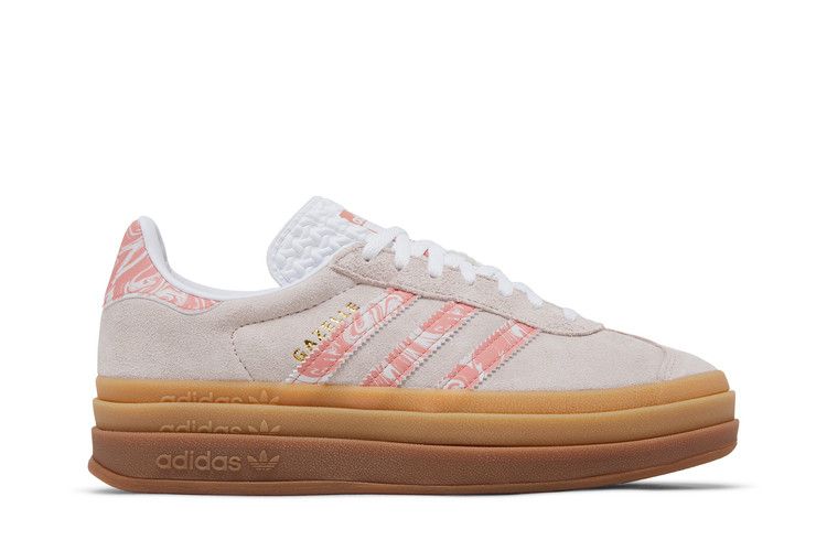 adidas Wmns Gazelle Bold 'Putty Mauve Marble' — Putty Mauve/Wonder Clay/Cloud White