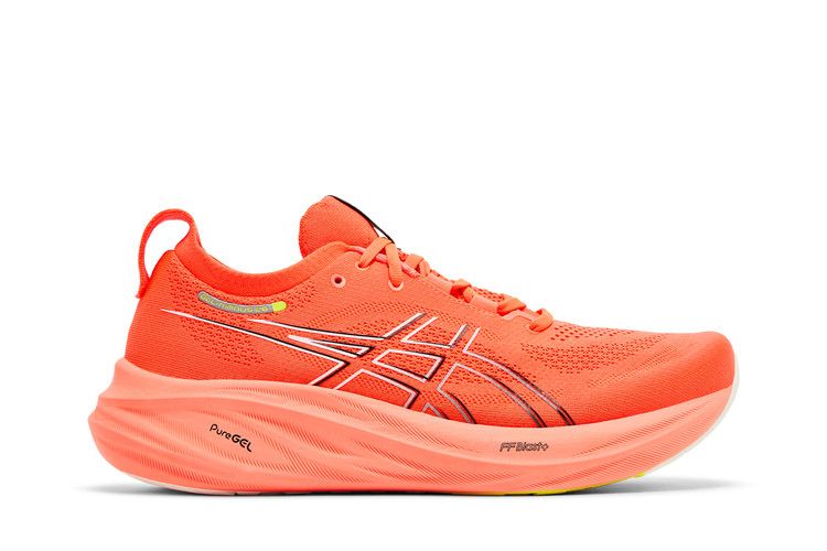ASICS Gel Nimbus 26 'Sunrise Red' — Sunrise Red/Black