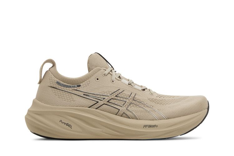 ASICS Gel Nimbus 26 'Feather Grey Black' — Feather Grey/Black