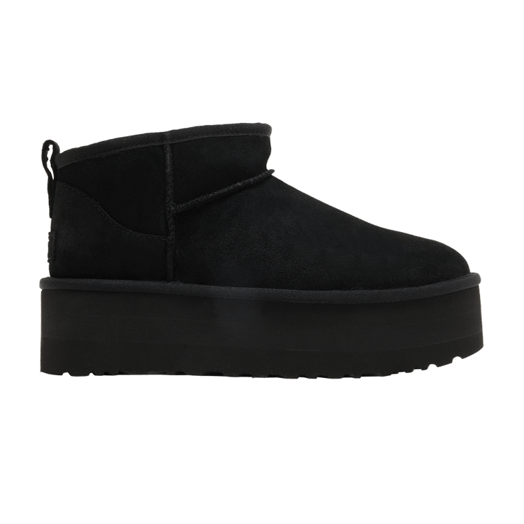 UGG Wmns Classic Ultra Mini Platform Boot 'Black' — Black