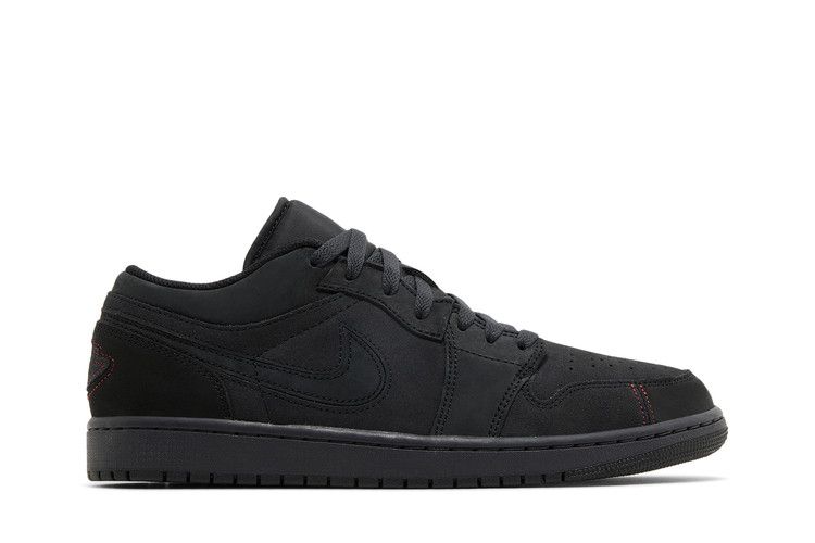 Air Jordan 1 Low SE Craft 'Dark Smoke Red' — Dark Smoke Grey/Varsity Red/Black