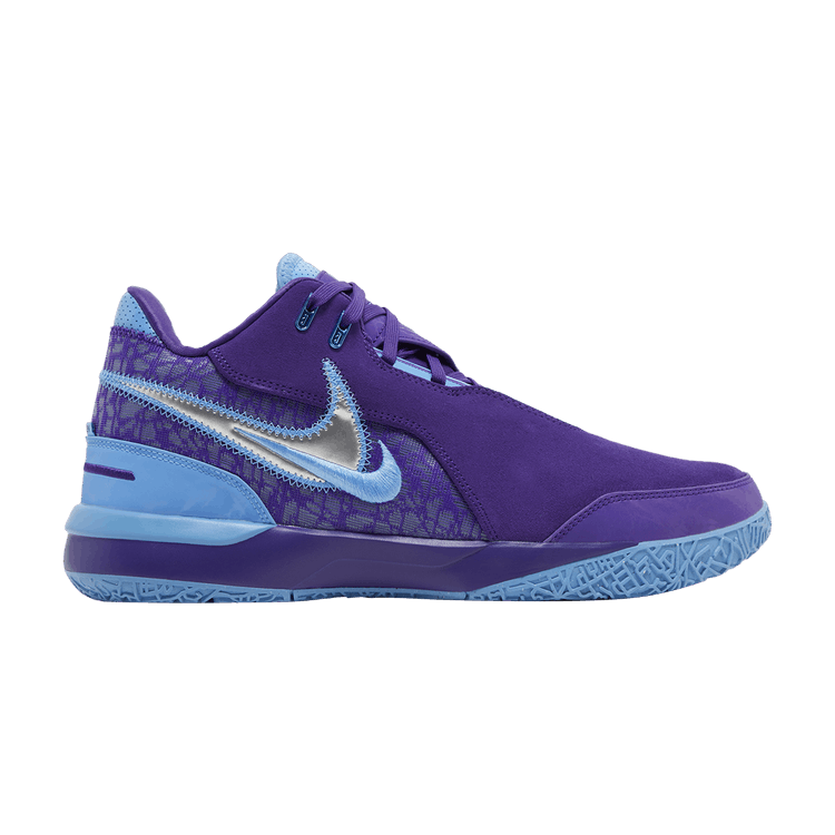 Nike Zoom LeBron NXXT Gen AMPD 'Summit Lake Hornets' — Field Purple/Metallic Silver/University Blue