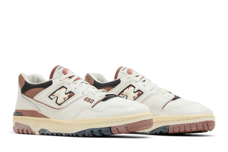 New Balance 550 'Vintage Pack - Pecan' — Sea Salt/Pecan/Black