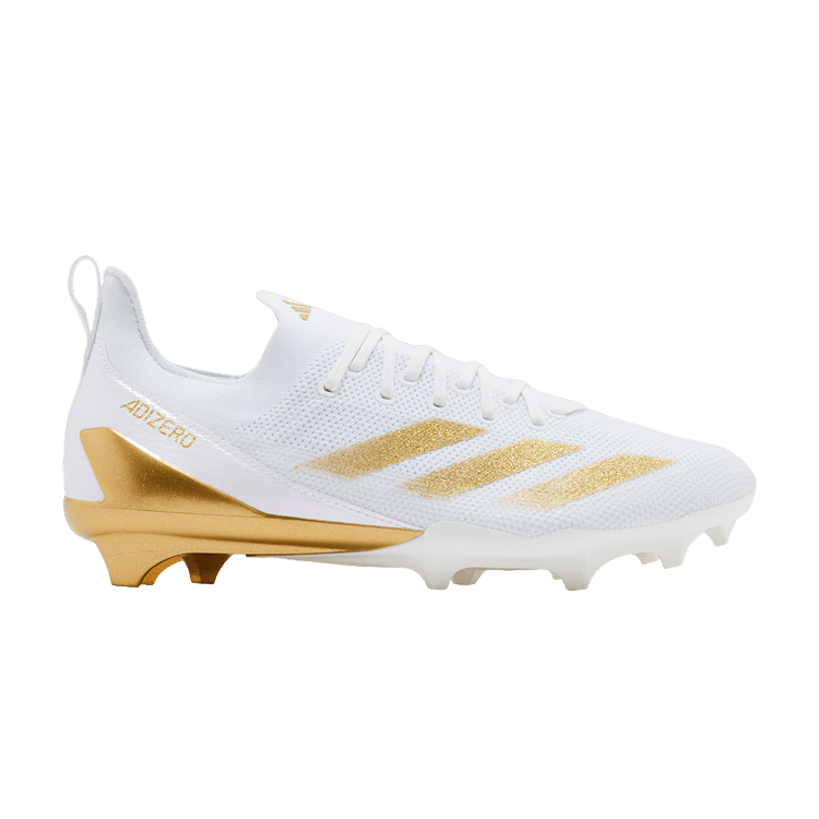 adidas Adizero Electric+ 'White Gold Metallic' — Cloud White/Gold Metallic/Cloud White