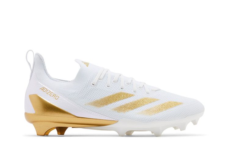 adidas Adizero Electric+ 'White Gold Metallic' — Cloud White/Gold Metallic/Cloud White