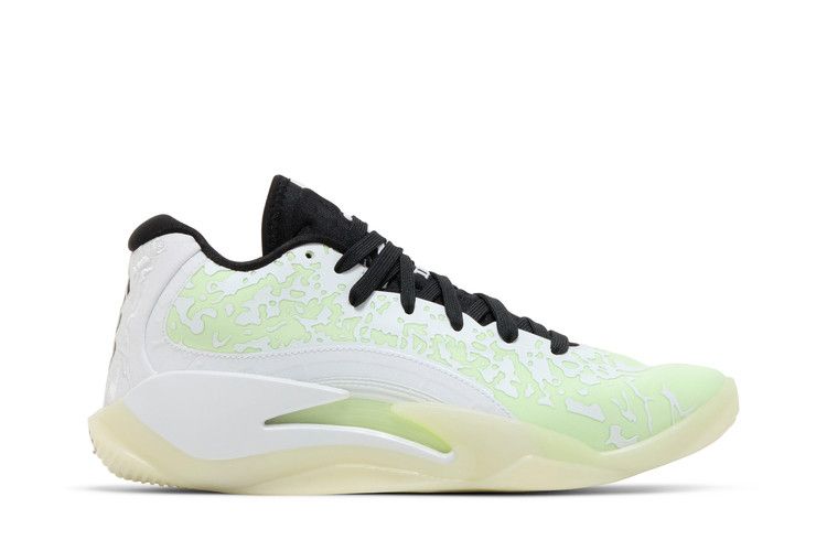 Air Jordan Zion 3 GS 'No Guts' — White/White/Black/Barely Volt/Volt