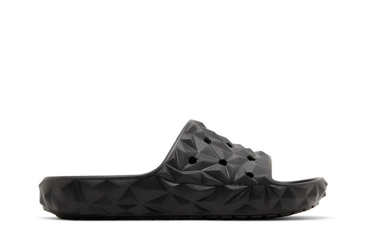 Crocs Classic Geometric Slide 2.0 'Black' — Black
