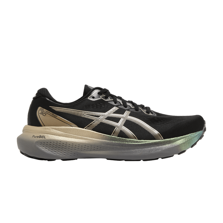 ASICS Gel Kayano 30 Platinum 'Black Champagne' — Black/Champagne