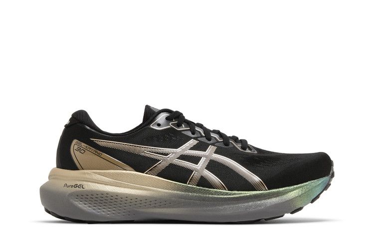 ASICS Gel Kayano 30 Platinum 'Black Champagne' — Black/Champagne