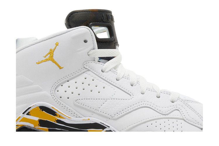 Air Jordan MVP GS 'White Yellow Ochre' — White/Black/Yellow Ochre