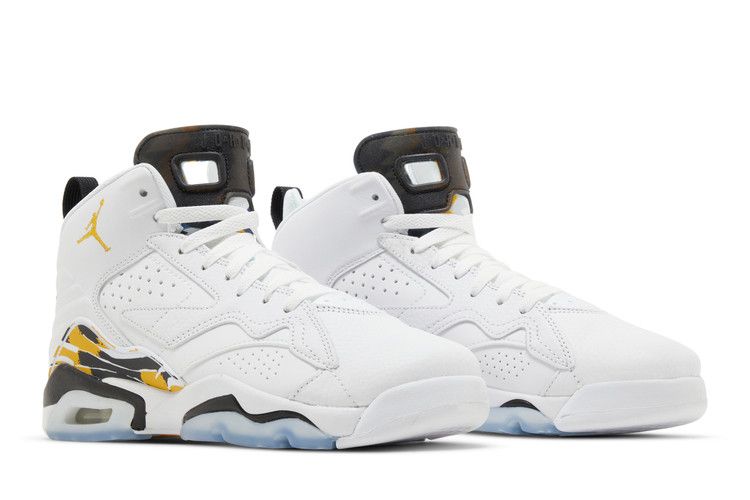 Air Jordan MVP GS 'White Yellow Ochre' — White/Black/Yellow Ochre