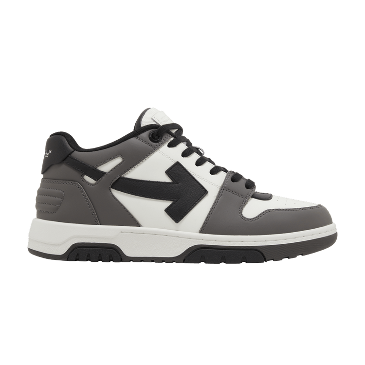 Off-White Out of Office Low 'Dark Grey' — Dark Grey/Black/White