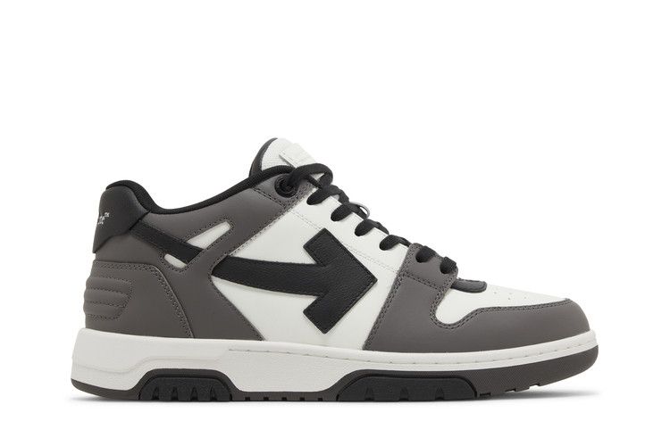 Off-White Out of Office Low 'Dark Grey' — Dark Grey/Black/White