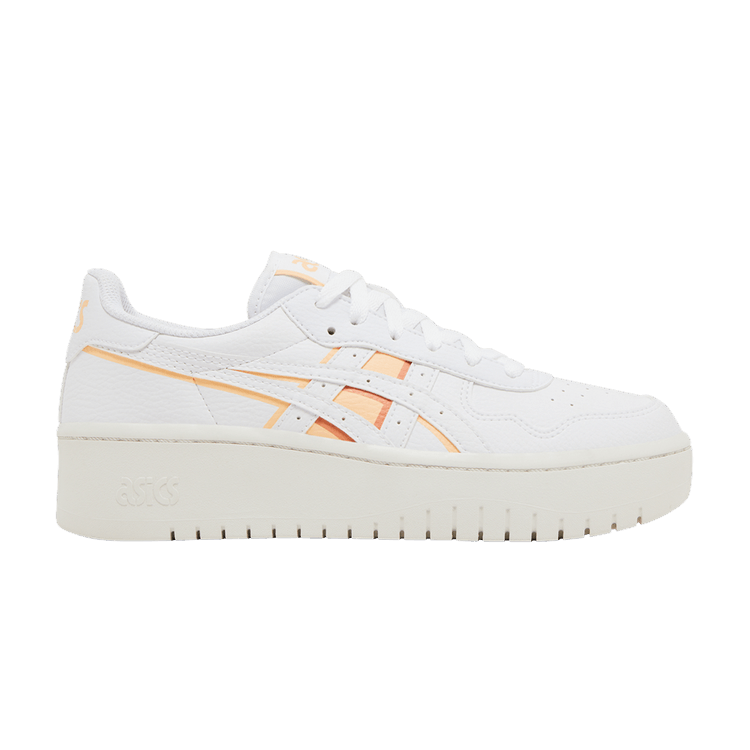 Asics Wmns Japan S PF 'White Apricot Crush' — White/Apricot Crush
