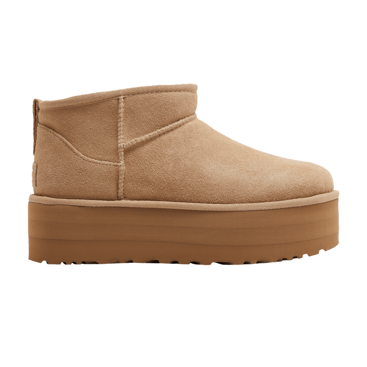 UGG Wmns Classic Ultra Mini Platform Boot 'Sand' — Sand