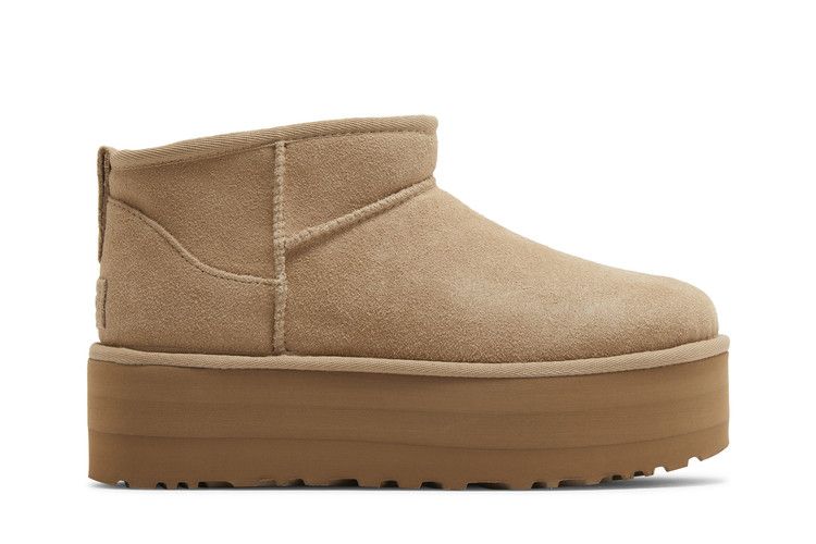 UGG Wmns Classic Ultra Mini Platform Boot 'Sand' — Sand