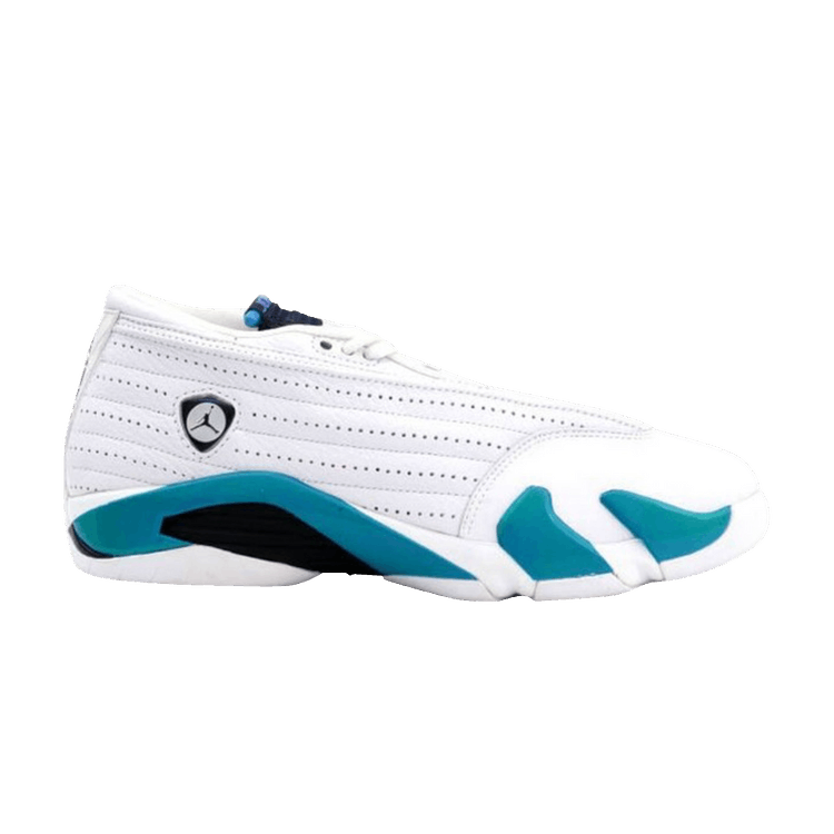 Air Jordan 14 OG Low BP 'Columbia' — White/Obsidian/Columbia Blue