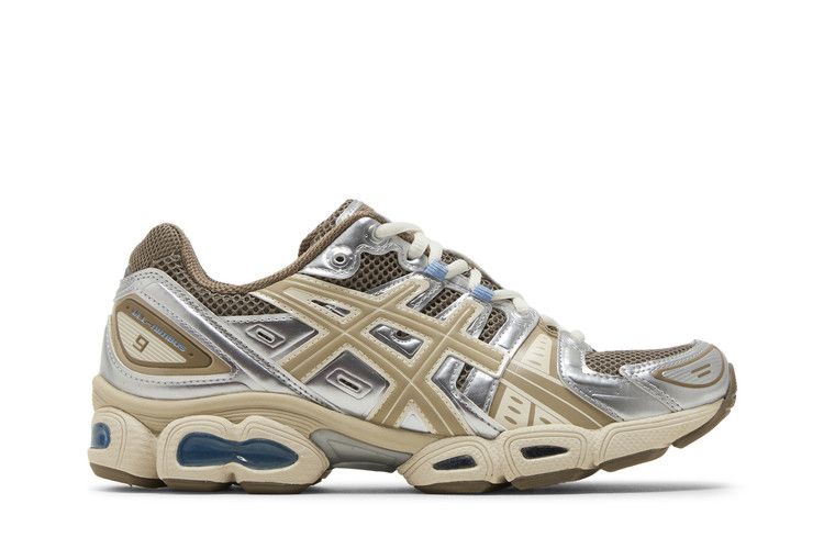 ASICS Wmns Gel Nimbus 9 'Pepper Wood Crepe' — Pepper/Wood Crepe