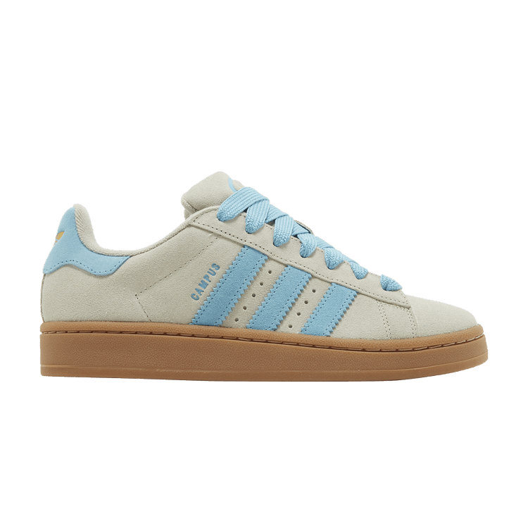 adidas Wmns Campus 'Putty Grey Preloved Blue Gum' — Putty Grey/Preloved Blue/Gold Metallic